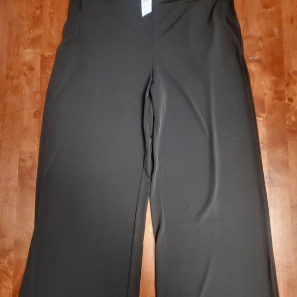 White House Black Market Pants - White House Black Market ~ Sz L ~ Wide Leg Black Pants ~ NWT